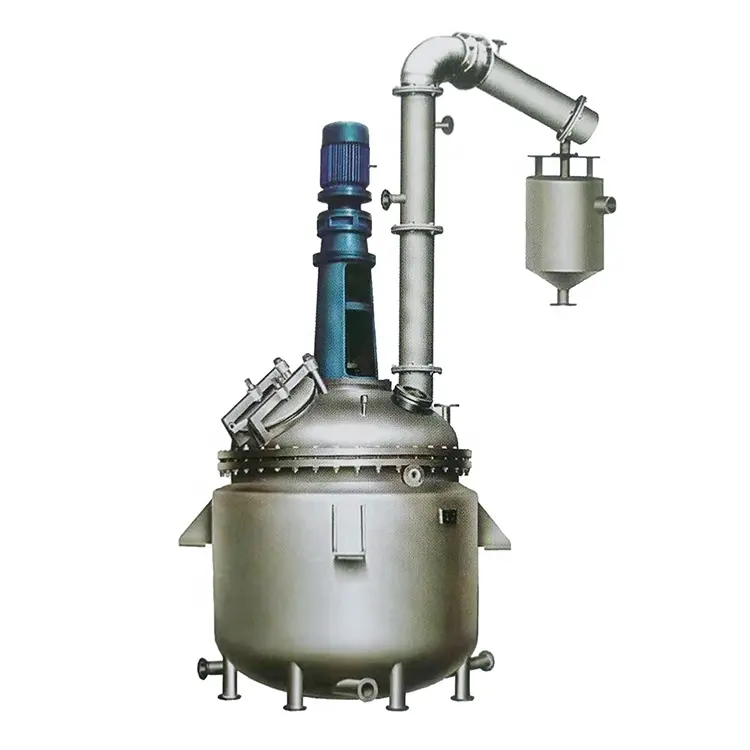 Stainless steel chemical industrial batch reactor alkyd resin manufacturing plant