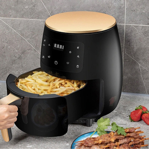 Friggitrice ad aria all'ingrosso LED Touch Screen Timer di temperatura regolabile tenere caldo e preriscaldare la funzione di friggitrice ad aria intelligente senza olio - Product Image 6