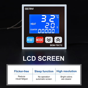 Controlador de temperatura LCD multifunción interruptor de controlador de temperatura de alta potencia termostato temporizador conteo WSJ700 - Product Image 3