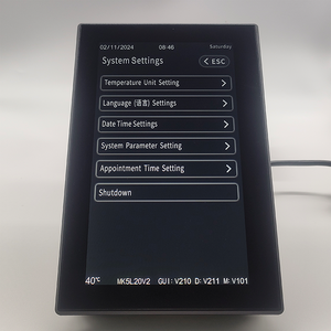 7 inci dapat disesuaikan termostat cerdas pengendali Oven MK5L20 layar sentuh pengendali Oven untuk roti bahan plastik ODM - Product Image 3