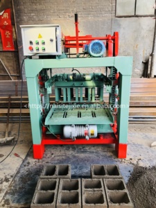 Máquina de fabricación de bloques de ladrillo hueco de hormigón manual 4-35a Maquinaria de fabricación de ladrillos de alta eficiencia - Product Image 2