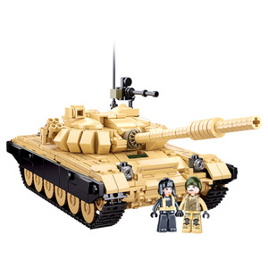 Sluban WW2 Military <strong>Historical</strong> Collection Model Panther G medium Tank Assembled Building Blocks Kits Educational Bricks <strong>Toys</strong> - Product Image 4
