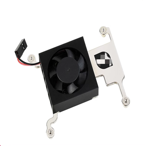 <strong>Raspberry</strong> <strong>PI</strong> 4/3B/3B+ 3007 Cooling fan <strong>CPU</strong> Cooling Low noise aluminum alloy cooling rack - Product Image 1