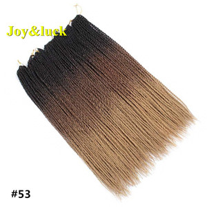 Atacado preço cores trançadas cabelo para mulheres 24 polegadas, torção longa tranças cabelo sintético trança