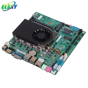 ELSKY QM9850 8th Core I5 I5-8250u procesador Quad Core 2LAN 6COM GPIO EDP DP LVDS 1HDMI VGA placa base con ventilador Intel - Product Image 1