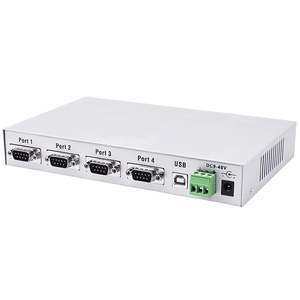 高质量USB至RS232转换器4端口RS-232转换适配器USB2.0串行9针COM DB9连接ESD UT-860 - Product Image 3