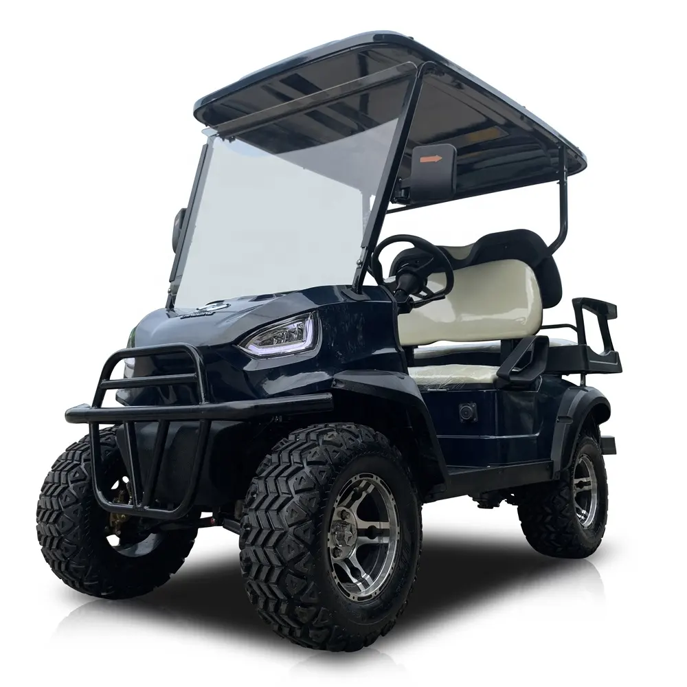 Buggy de golf chino altamente personalizado, 4 asientos eléctricos, importación de carros de golf Jeep de China