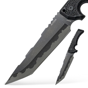 Tùy Chỉnh Ngoài Trời Tồn Chiến Thuật Cố Định Lưỡi Dao Nhựa Xử Lý Thép Không Gỉ Cắm Trại Tự Làm Dao Cho Giải Cứu OEM Tùy Chỉnh - Product Image 4