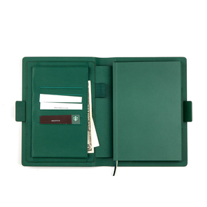 Joytop 2023 Logo personalizzato diario in pelle Pu diario quaderno a fogli mobili Agenda aziendale quaderno regalo Set - Product Image 1