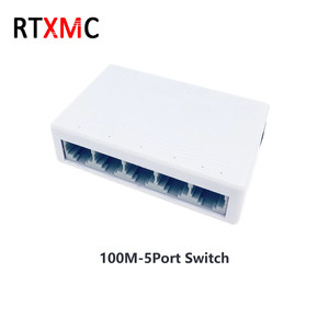 RTXMC prezzo di fabbrica interruttore in fibra di rete Oem Odm Mini uso per ufficio per Computer 5 porta 100m rete in fibra ottica Ethernet S - Product Image 2