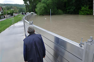 Thép không gỉ và hợp kim nhôm chống thấm cổng kiểm soát lũ Tấm chặn nước cho nhà để xe ngầm cho trung tâm mua sắm - Product Image 3