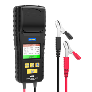 AUTOOL BT860 12 24V Car Battery Tester Truck Cranking Charging Test mit Printer Real Time Data Storage 3.2 zoll Color Screen - Product Image 2