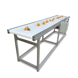 Customized Food Grade Belt Conveyor <strong>Container</strong> <strong>Loading</strong> Unloading Systems Logistics Center Carton Box Transfer PVC Belts Conveyors - Product Image 2