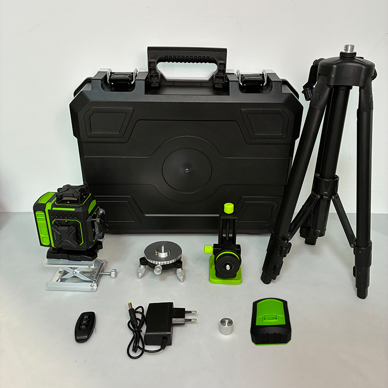 16 lines with two battery,Tripod and accessories