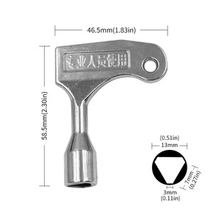 YH2245高エレベーター緊急トライアングルキーエレベーターキー - Product Image 3