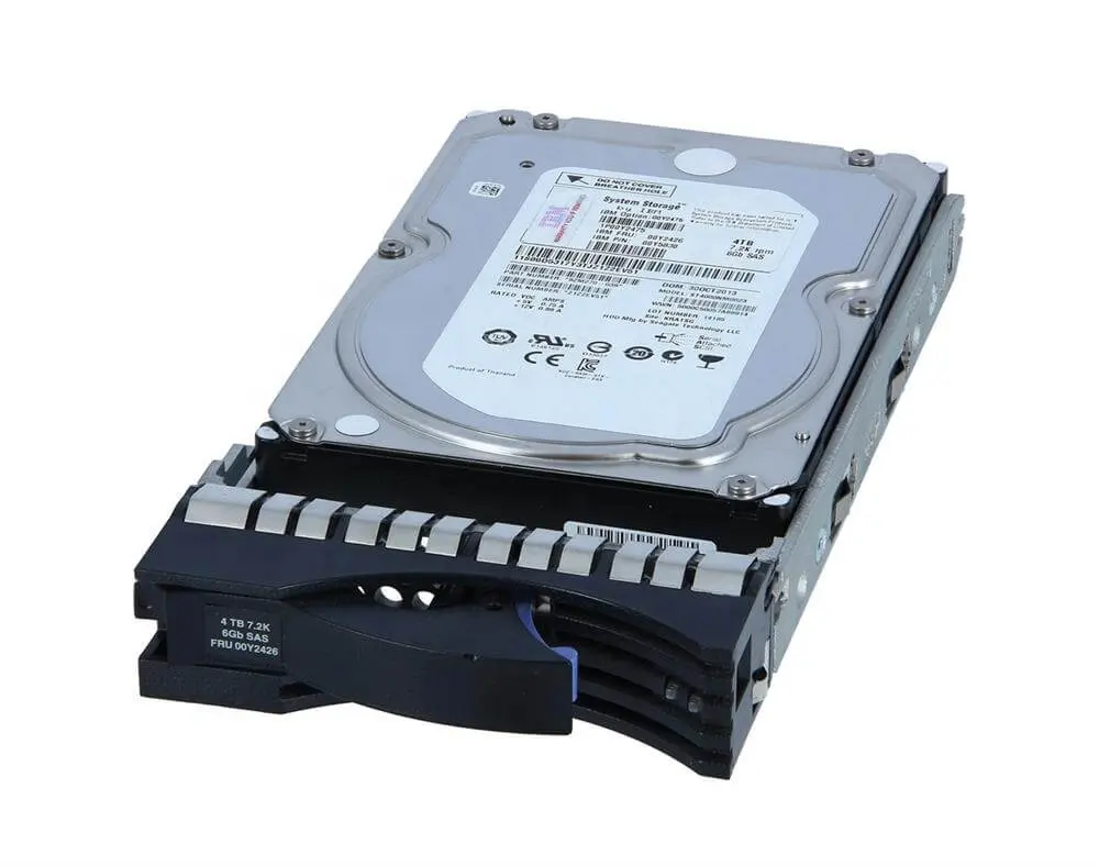 V3700 HDD 00Y2426 00Y5826 00Y5909 4TB 7.2K 6G SAS ฮาร์ดไดรฟ์