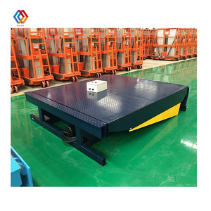 Plataforma de carga de contenedores 10T, rampa niveladora de muelle hidráulica eléctrica de almacén para camión - Product Image 5