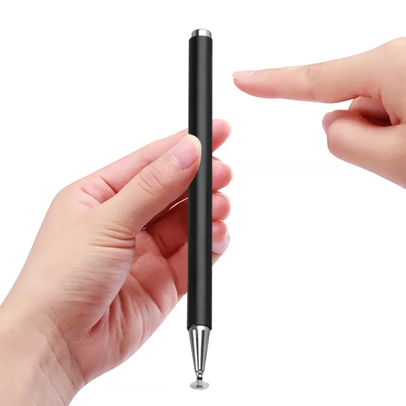 卸売パッシブディスクチップ金属アルミニウムユニバーサルタブレットスタイラスペンAppleiPad Android容量性タッチスクリーン鉛筆