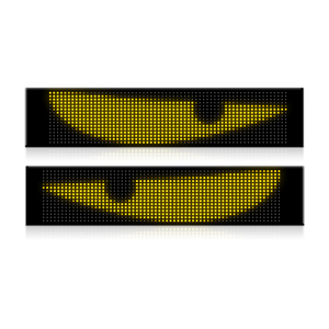 Lampu piksel matriks LED RGB animasi kustom lampu mata setan 24V yang dapat diprogram untuk iklan truk mobil lampu Logo kontrol aplikasi baru - Product Image 6