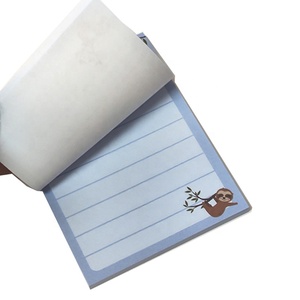 厂家便签定制LOGO贴方形记事本批发记事本学校文具带线办公用品 - Product Image 4