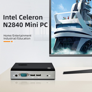 Mini ordenador X86 de doble núcleo, N2840, barato, pequeño Barebone portátil, Windows 10, Linux, nuevo - Product Image 2