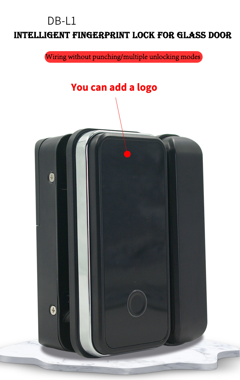 multilingual glass smart door lock refers to high-definition color screen remote control apple Multi-function locks safety frame