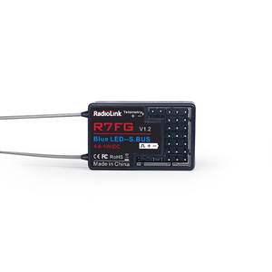 Radiolink R7FG 7チャンネル2.4GジャイロRCレシーバーSBUS PPM PWM長距離600mテレメトリRCカーとボート用おもちゃスタイルおもちゃ - Product Image 1