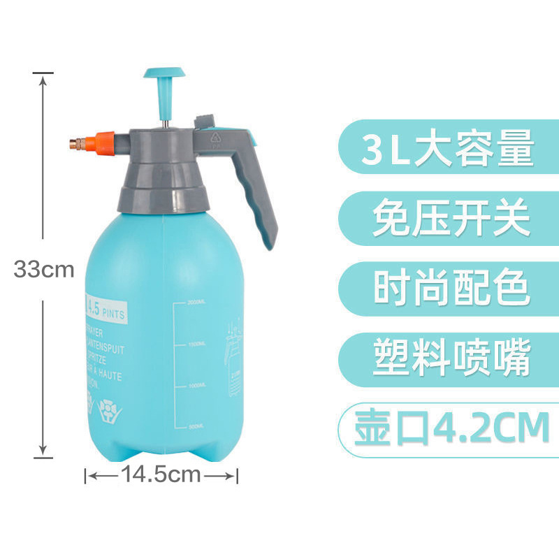 3 litres bleu