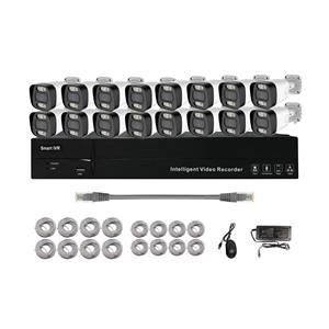 4K 16CH sistema di telecamere di sicurezza per la casa PoE NVR kit 16 pz telecamera di sicurezza IP 8MP - Product Image 1