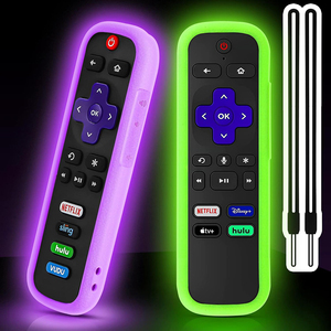 <strong>TCL</strong> for Roku Smart TV Streaming Stick <strong>Remote</strong> Silicone Case Universal Protective <strong>Controller</strong> Sleeve Fixed <strong>Code</strong> Battery Cover - Product Image 1