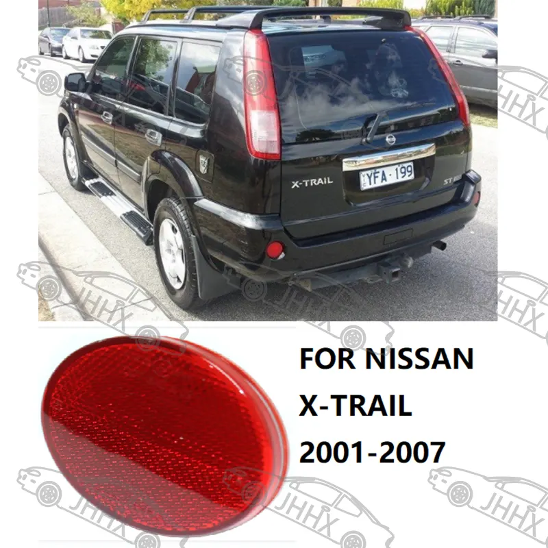 Arka tampon işık kırmızı arka sis lambası NISSAN trail 2001 2002 2003 2004 2005 2006 2007 arka tampon reflektör arka fren lambası