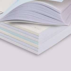 Adesivo senza fili rilegato A5 Notebook con tessuto morbido PP Cover 58 pagina studenti quaderno 144 pz Per cartone uso ufficio - Product Image 5