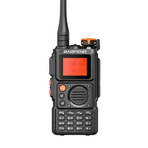 Baofeng-Walkie-talkie de mano bidireccional de 5W, intercomunicador de 10km, con logotipo personalizado, funciones inalámbricas para coches - Product Image 1