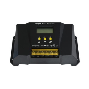 Regolatore di carica del pannello solare 10A 20A 30A 40A 50A 60A regolatore di carica solare PWM impermeabile 12V/24V/48v con esterno in alluminio - Product Image 3