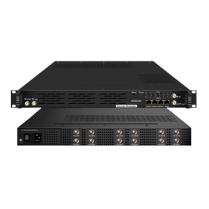 Sintonizzatore DVB-C da 12 HD-SDI in DVB-C modulatore per Encoder dvb-t RF out con codifica MPEG4 H.264 per sistema CATV Head End