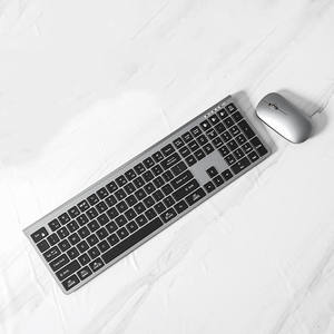 Teclado de tamaño completo de 104 teclas, teclado inalámbrico de 2,4G con sincronización de 3 dispositivos, teclado de intercambio en caliente para ordenador portátil, Notebook, iPad - Product Image 2