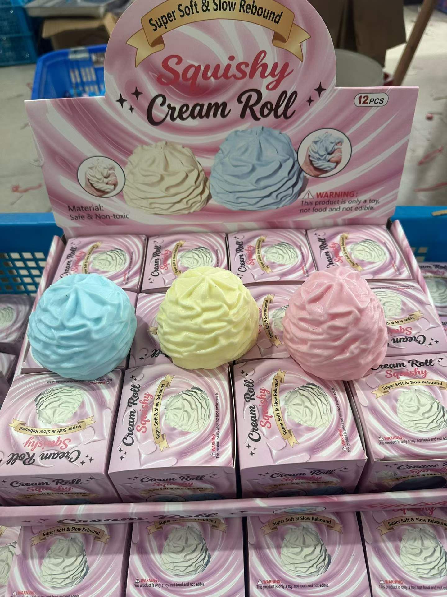 Ice cream-building block style boxed