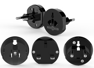 Multifunktionaler Universal-Reiseadapter EU UK US AU Wechselstrom-Ladegerät Adapter Ausgang Konverter Steckdose Adapter Anschluss - Product Image 4