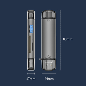 工厂私有型号USB3.0读卡器Type-c安卓移动电脑多功能OTG相机标清/TF/u盘 - Product Image 6