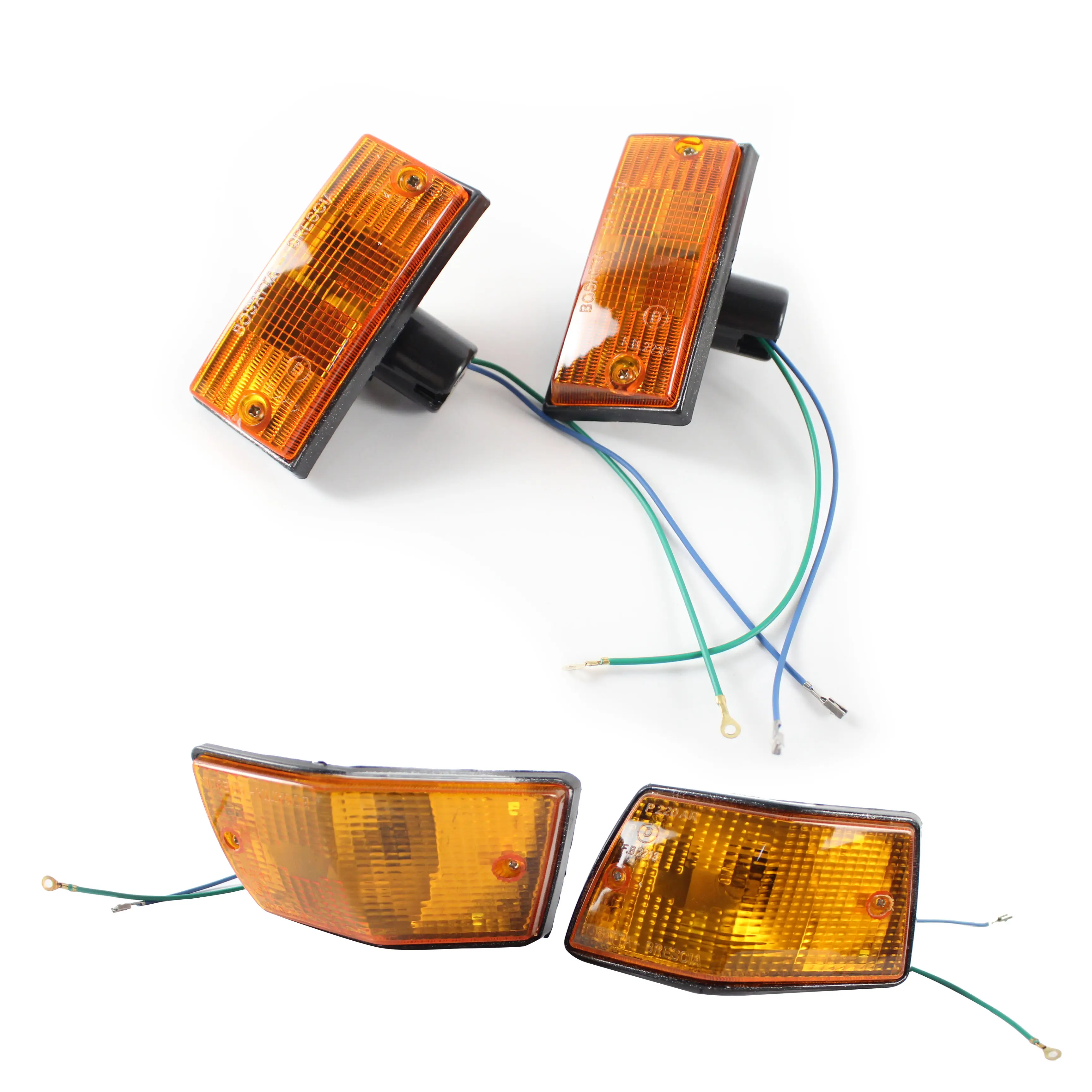 Luz LED delantera y trasera para intermitente de motocicleta, para Vespa P PX VSX VNX y Stella Moto, 4 Uds.