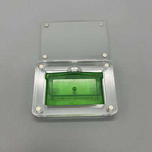 Bir yuvası yüksek şeffaflık akrilik manyetik emme kapak oyunları saklama kutusu sert kabuk kartuş kılıfı GameBoy ADVANCE GBA için - Product Image 3