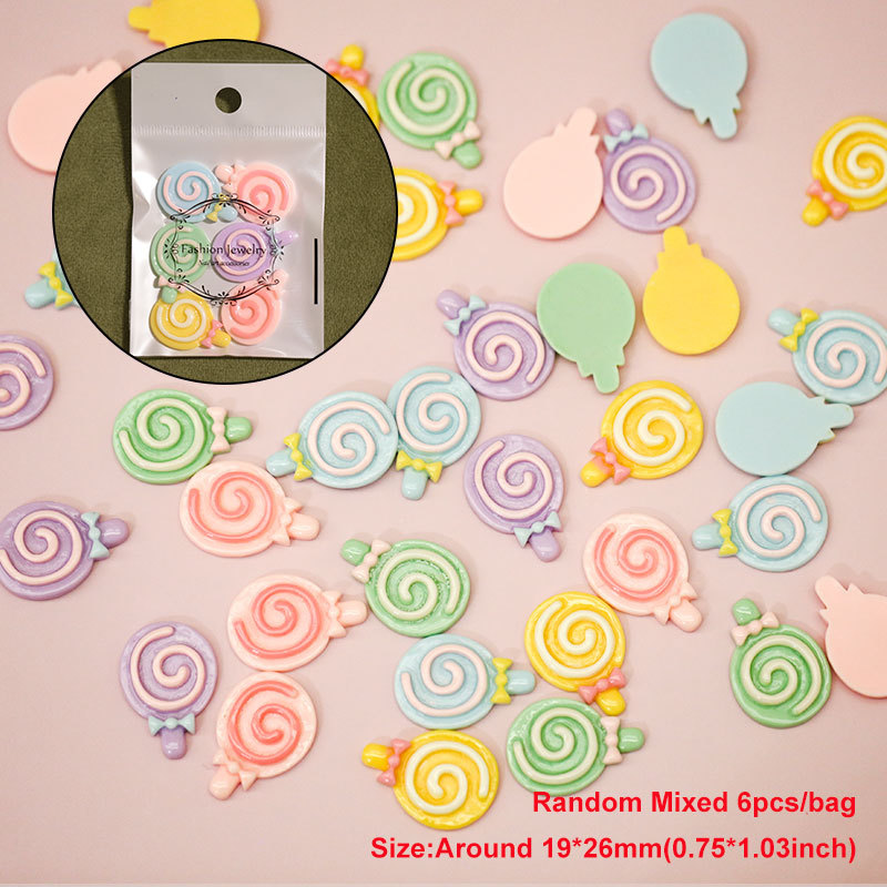 12 Thin Lollipop 6pcs