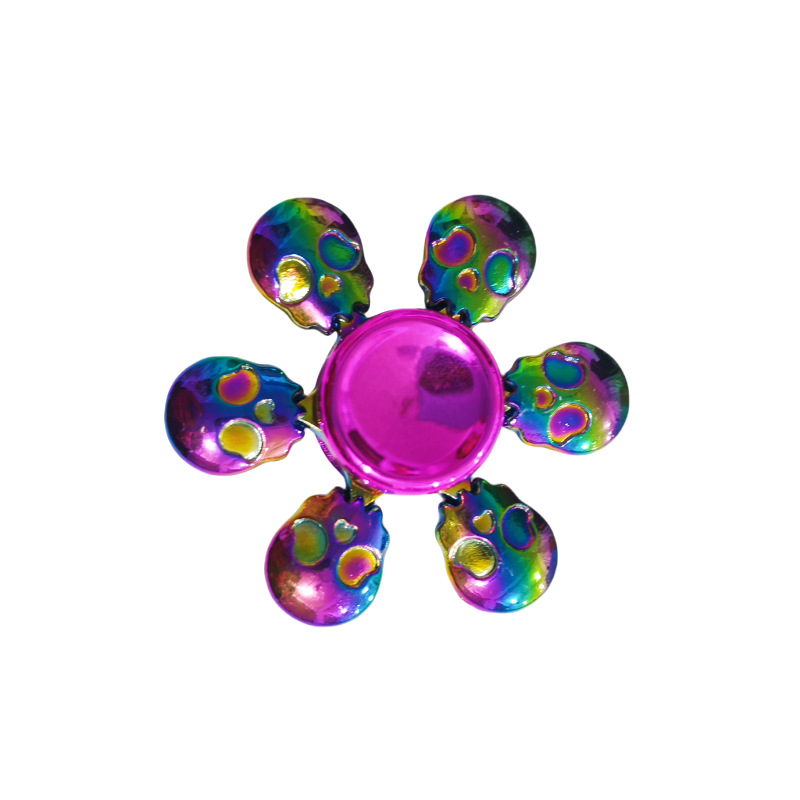 Crâne coloré