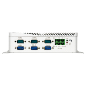 インテルコアi3-8130UデスクトップLinuxコンピュータボックスDDR4埋め込みX86ファンレスミニインダストリアルPC 6 * COM 2 * LAN 6 * USB - Product Image 2