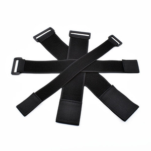 Adjustable Hook and <strong>Loop</strong> Elastic Strap with <strong>Buckle</strong> Releasable Hook and <strong>Loop</strong> Strap Cable Tie with <strong>Buckle</strong> - Product Image 4