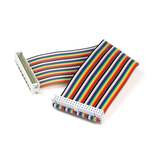 Cavo a nastro GPIO maschio-femmina 40 Pin 8 pollici Breadboard Jumper fili per connessione Raspberry Pi 3 2 modello B B + - Product Image 1