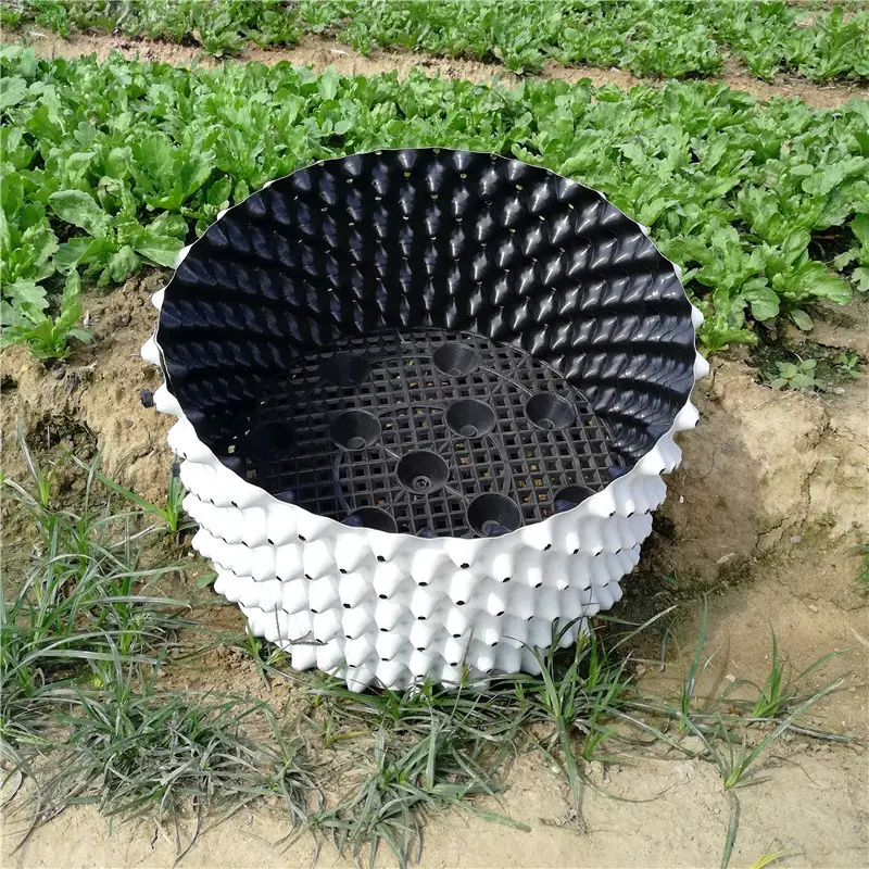 Air garden plastic pot/tree pot with bottom