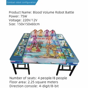 遊園地カーニバルブースエンターテイメントゲーム子供ロボット移動可能バトルロボットゲーム - Product Image 5