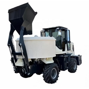 フィリピンのドバイでのセルフローディング家庭用自動コンクリートミキサーマシンカー - Product Image 6