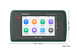 touch-intelligenter echtzeit-bildschirm mehrkanal-temperatur-datalogger - Product Image 5